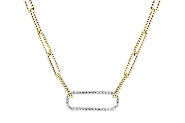 A274-27725: NECKLACE .50 TW (17 INCHES)